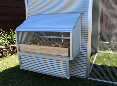 for sale 8 vintage metal chicken laying boxes|external nesting boxes for chickens.